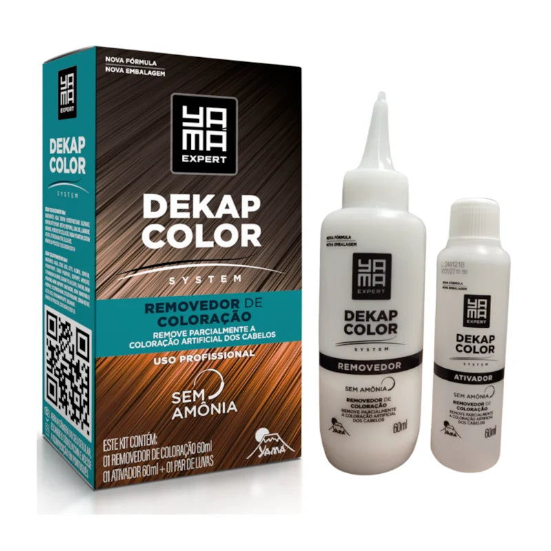 Kit Yamá Dekapcolor System Removedor de Coloração (120ml)